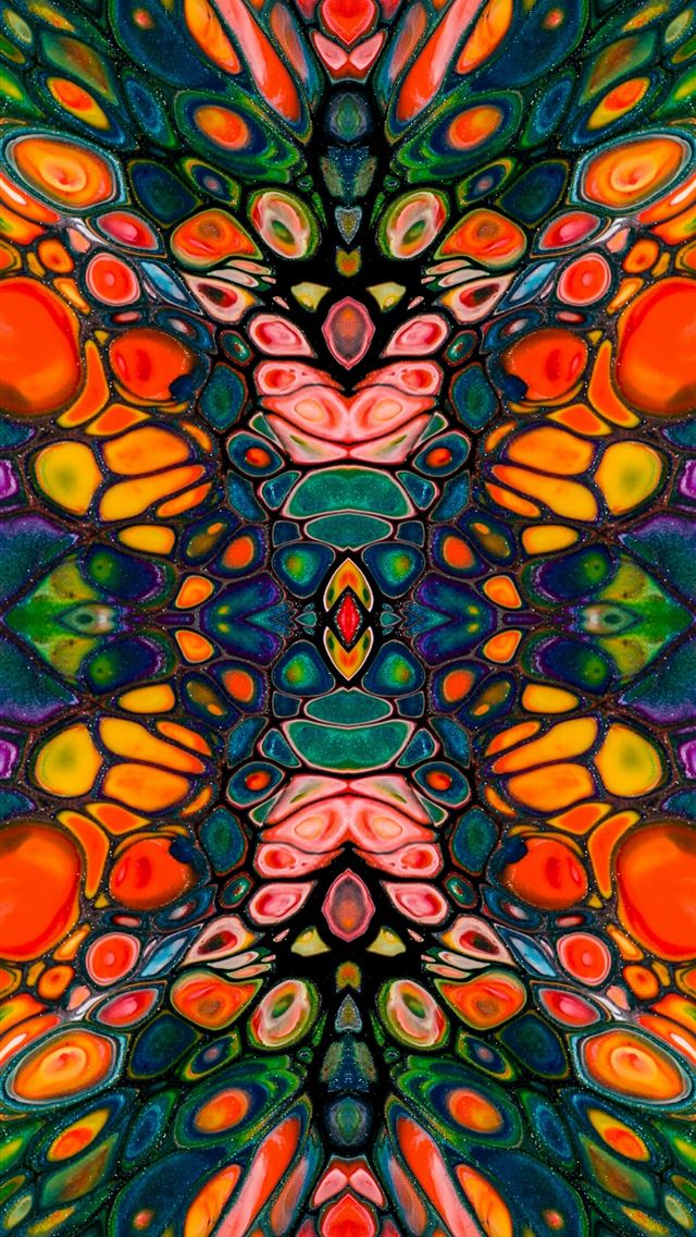 1290x2796 a colorful pattern with many different colors -  iphone 14 Wallpaper