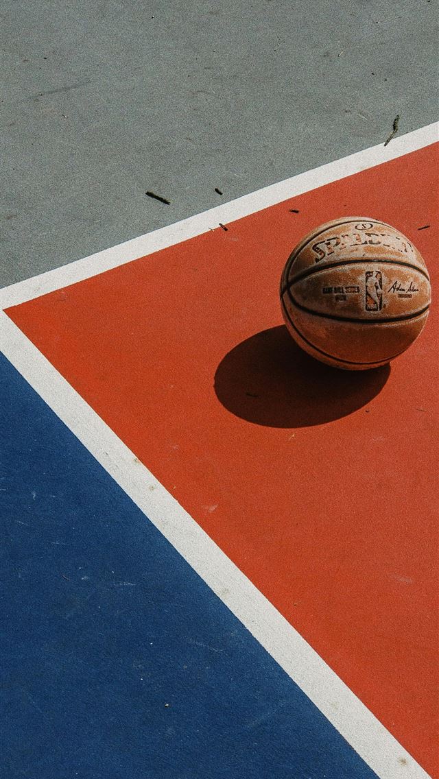 1290x2796 brown Spalding basketball -  iPhone Wallpaper