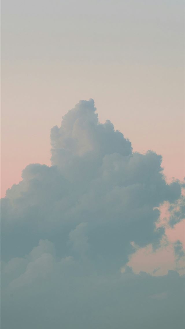 1290x2796 A plane flying in the sky with a cloud in the back... -  iPhone Wallpaper