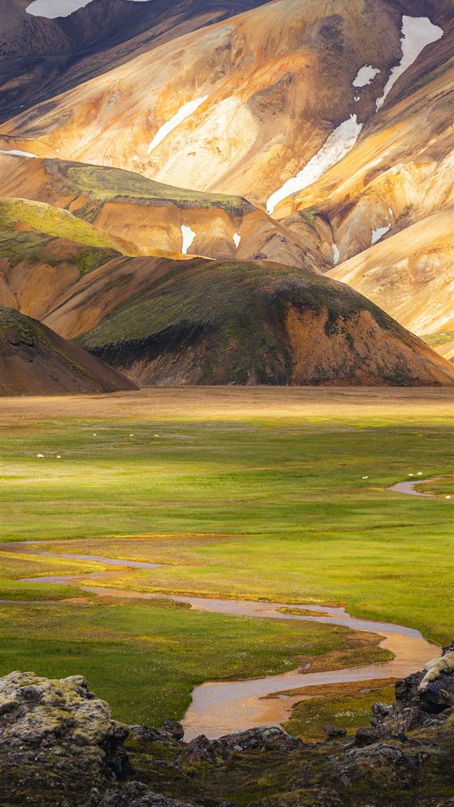 1290x2796 a mountain range with snow -  iPhone Wallpaper