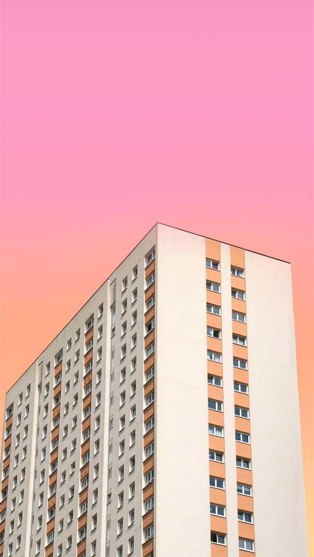 1290x2796 low angle photography of white and brown concrete ... -  iPhone Wallpaper