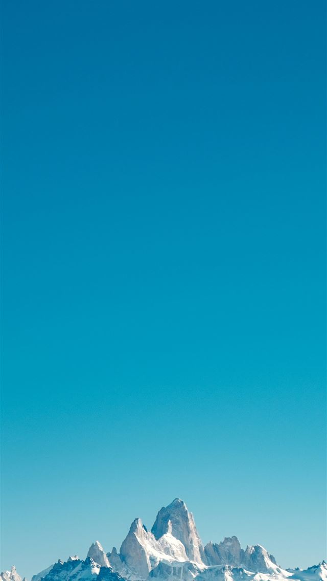 1290x2796 snow capped mountain range -  iPhone Wallpaper