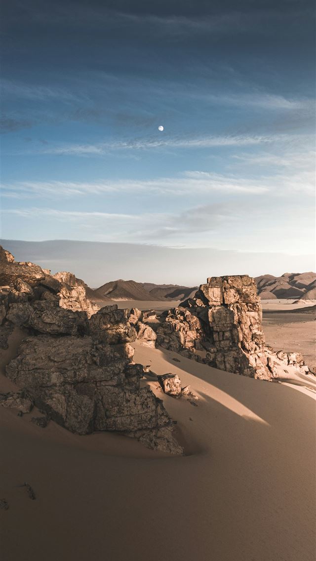 1290x2796 a snowy mountain landscape -  iPhone Wallpaper