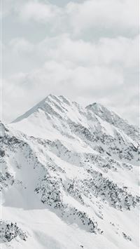 snow covered mountain during daytime wallpaper