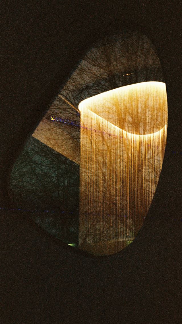 1290x2796 Abstract art with glowing light and textured eleme... - architecture iPhone Wallpaper