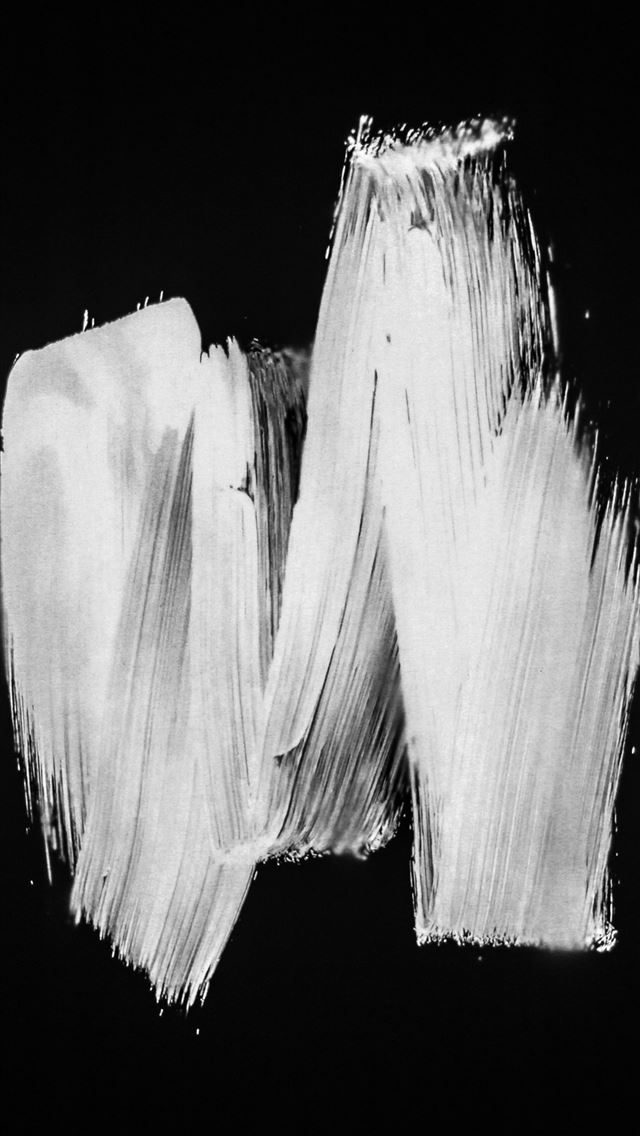 640x1136 white and black abstract painting -  iPhone Wallpaper