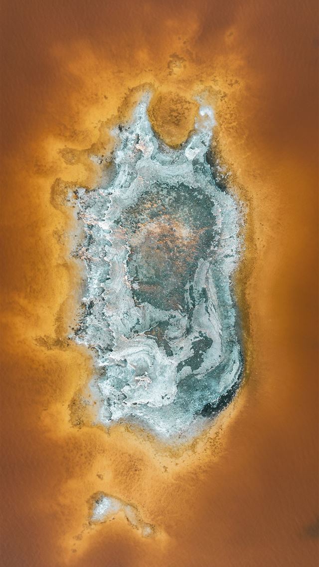 1290x2796 an aerial view of a body of water -  iPhone Wallpaper