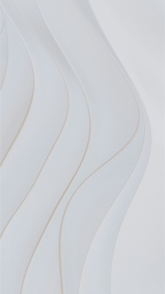 1290x2796 Abstract white wavy shapes with subtle shadows -  iPhone Wallpaper