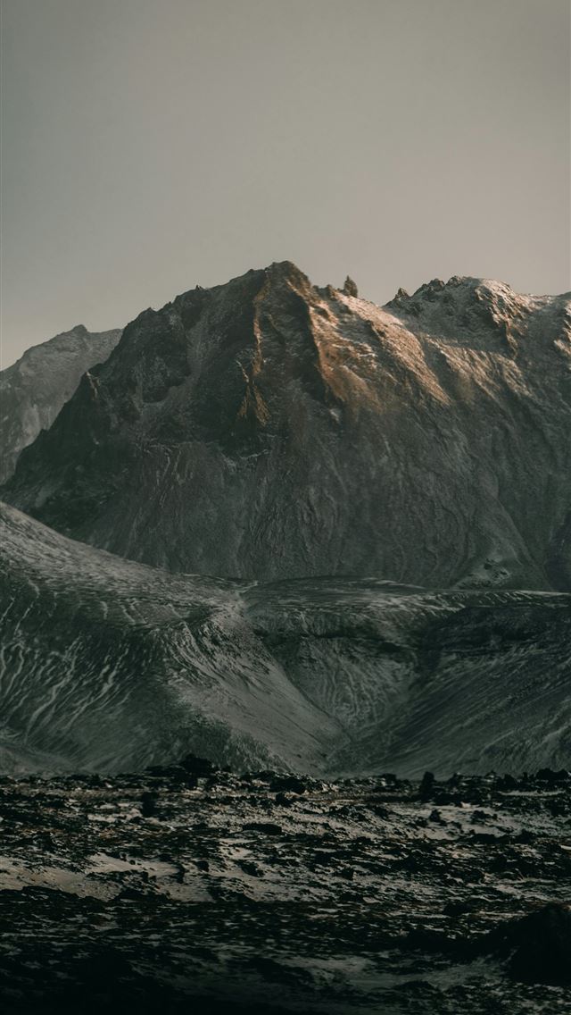 1290x2796 snow covered mountain during daytime -  iPhone Wallpaper