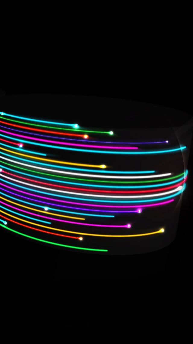 640x1136 Light Lines - lines iPhone Wallpaper