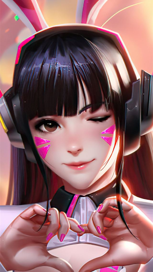 640x1136 racing dva overwatch 4k - dva overwatch iPhone Wallpaper