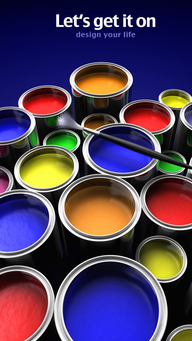 640x1136 Paint Buckets - paint iPhone Wallpaper
