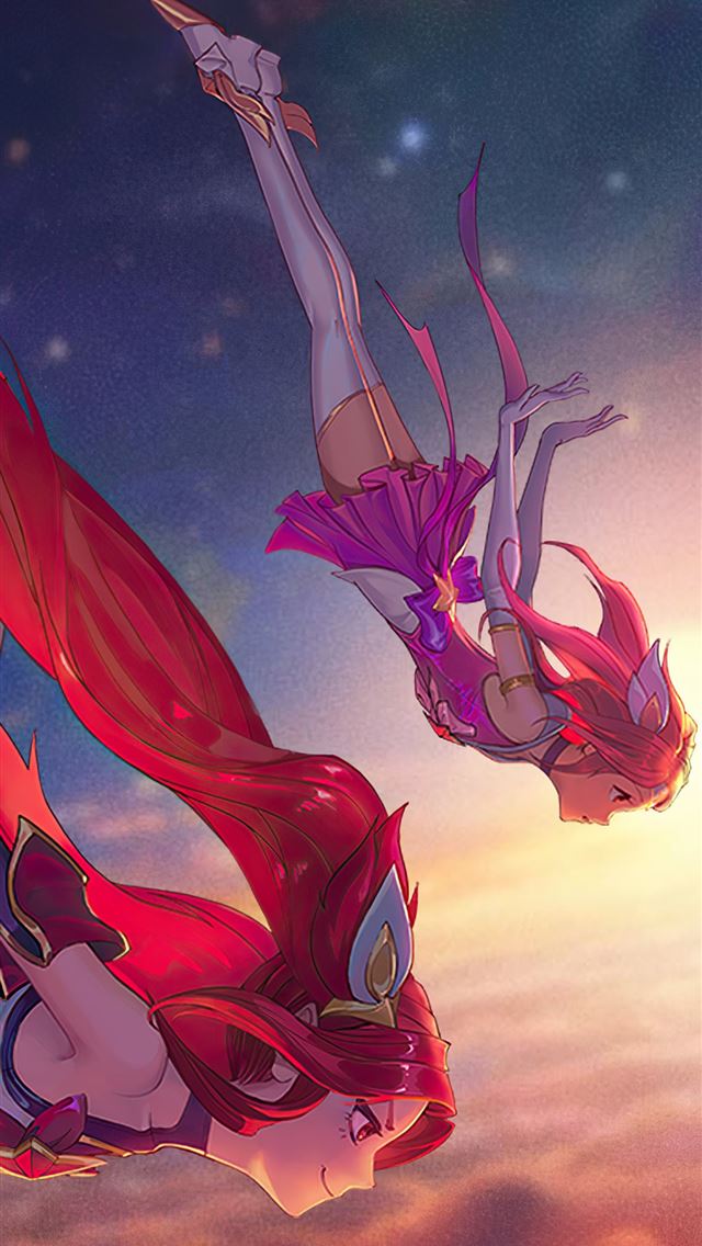 640x1136 lux janna poppy jinx lulu league of legends star g... - league of legends iPhone Wallpaper