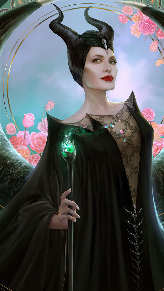 640x1136 maleficent 2 movie art - 2019 movies iPhone Wallpaper
