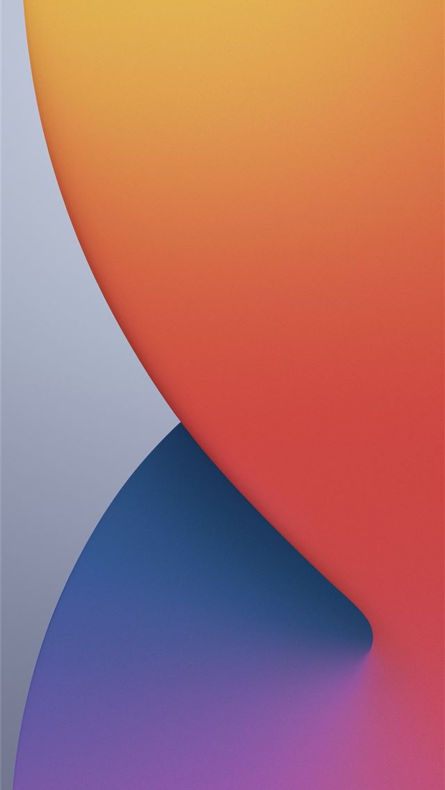 iOS 14 stock wallpaper Warm Light iPhone wallpaper 