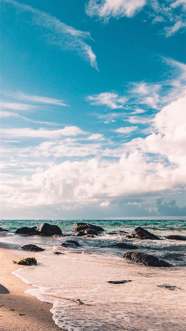 640x1136 sea side beach - sea iPhone Wallpaper