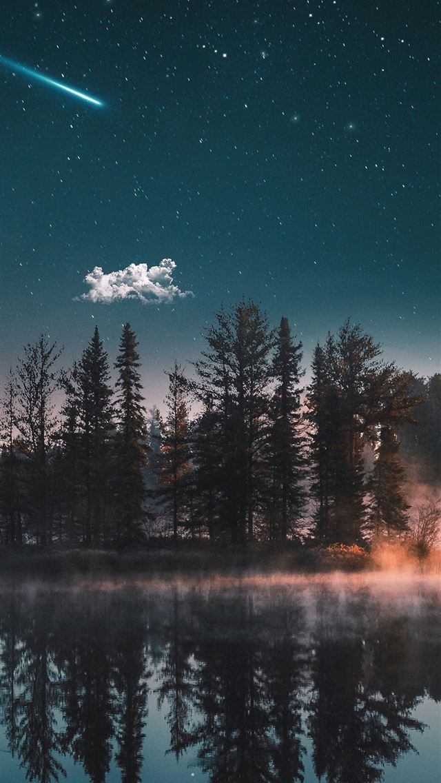 dreamy lake iPhone wallpaper 