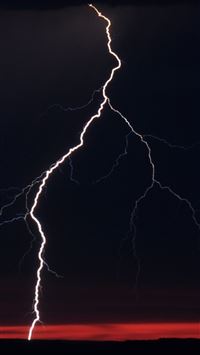 6800 Red Lightning Photos Stock Photos Pictures  RoyaltyFree Images   iStock