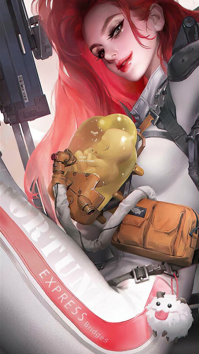 640x1136 death stranding of miss fortune 4k - league of legends iPhone Wallpaper