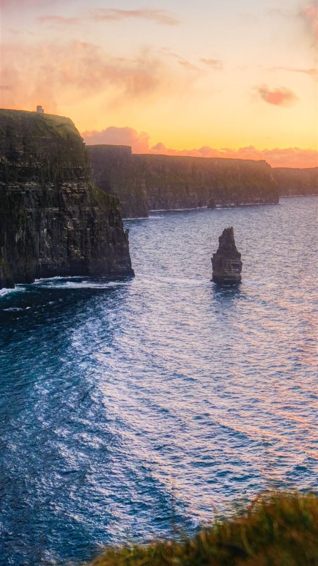 640x1136 morning sea beautiful mountains 4k - mountains iPhone Wallpaper
