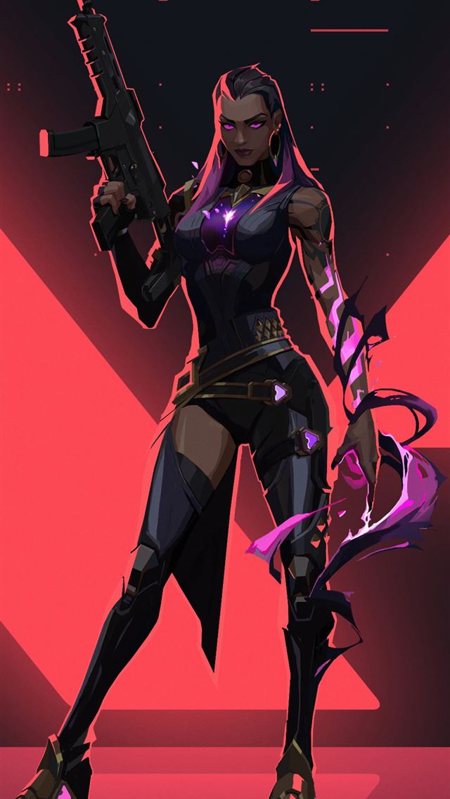 640x1136 valorant reyna 4k 2020 - 2020 games iPhone Wallpaper