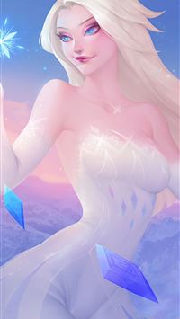 elsa from frozen 2 4k wallpaper