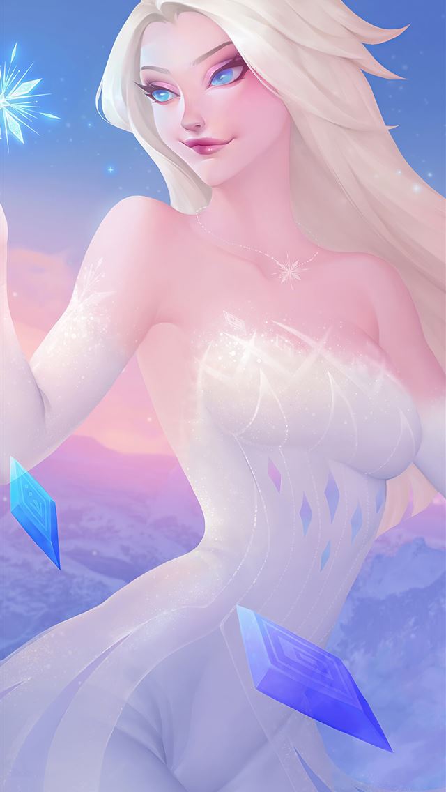 640x1136 elsa from frozen 2 4k - digital art iPhone Wallpaper