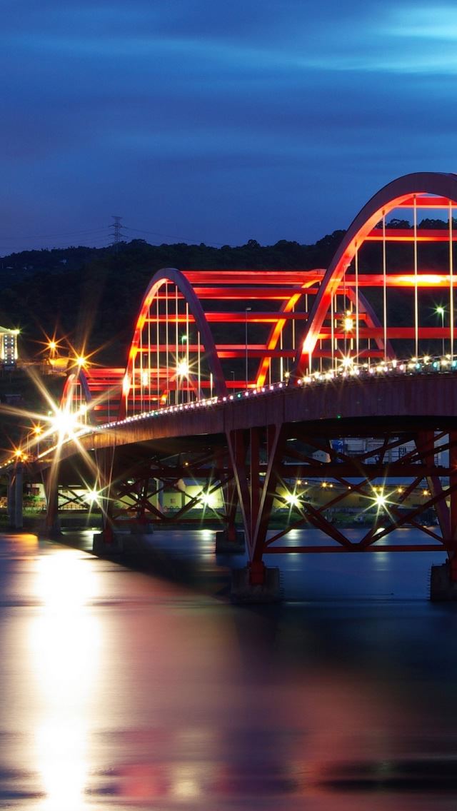 640x1136 Guandu Bridge Taiwan - taiwan iPhone Wallpaper