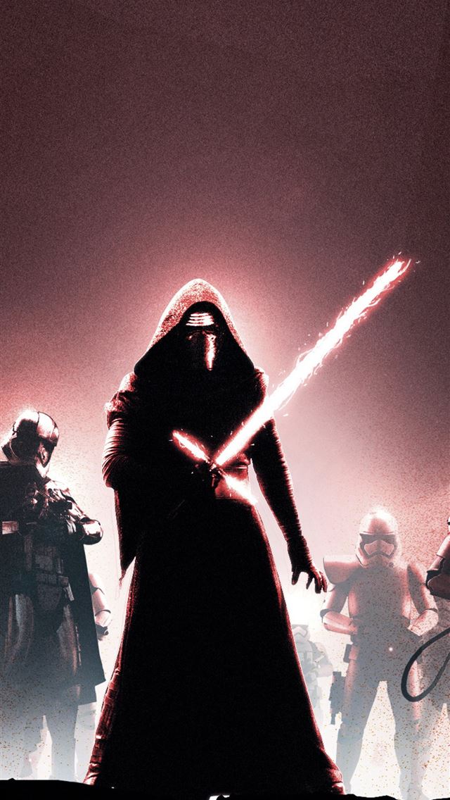640x1136 star wars the force awakens poster art - artwork iPhone Wallpaper