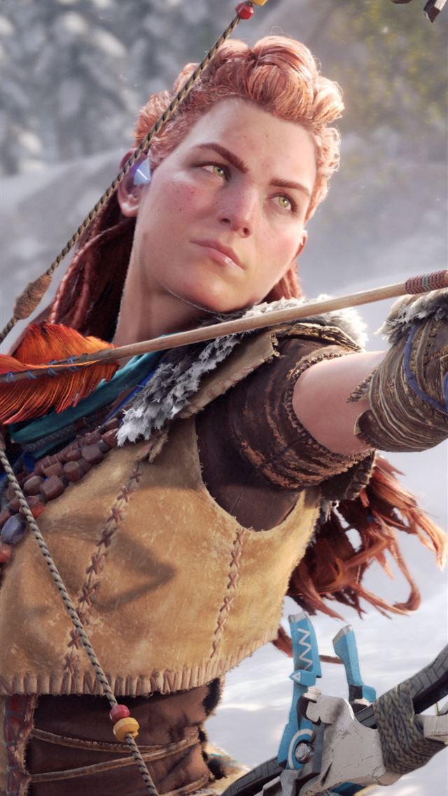 640x1136 horizon forbidden west - ps4 games iPhone Wallpaper