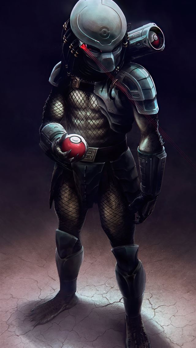 640x1136 predator hunting pokemon 4k - predator iPhone Wallpaper