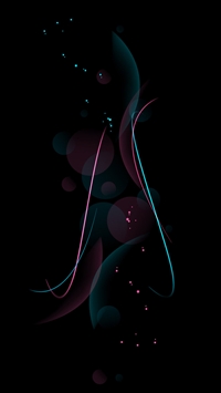 Circles and Lines abstract wallpaper