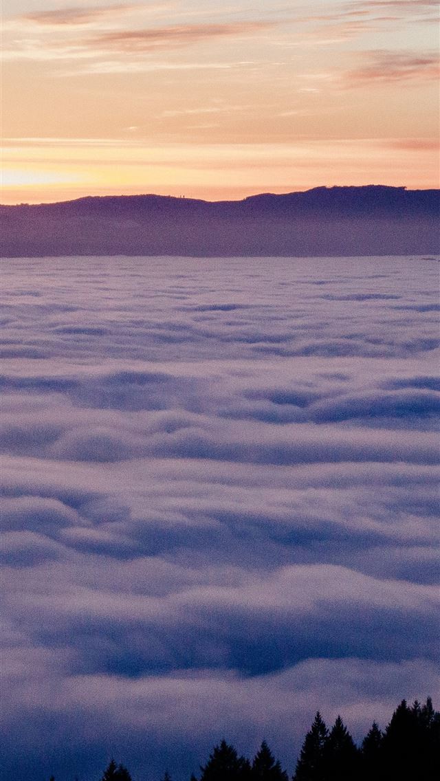 640x1136 sea of clouds 4k 5k - sea of clouds iPhone Wallpaper