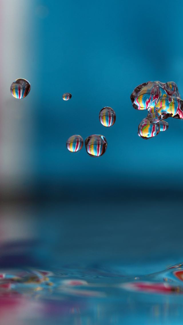 640x1136 Colorful water splash - colorful iPhone Wallpaper