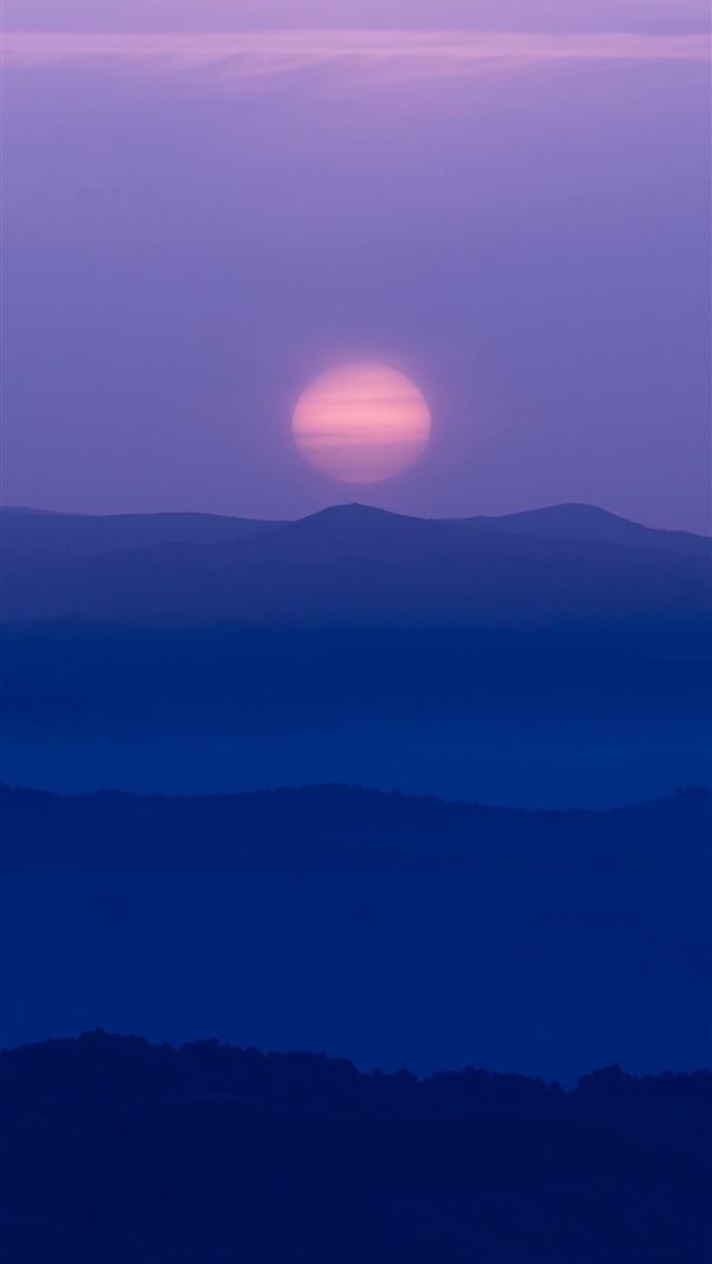 640x1136 silhouette mountains 8k - mountains iPhone Wallpaper