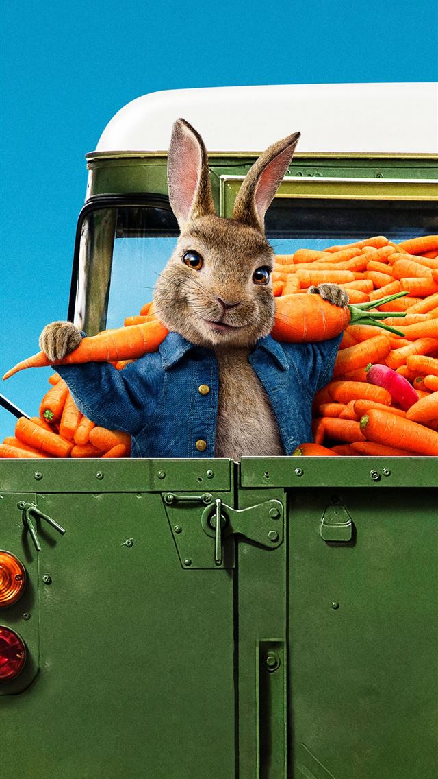 640x1136 peter rabbit 2 the runaway 2020 - rabbit iPhone Wallpaper