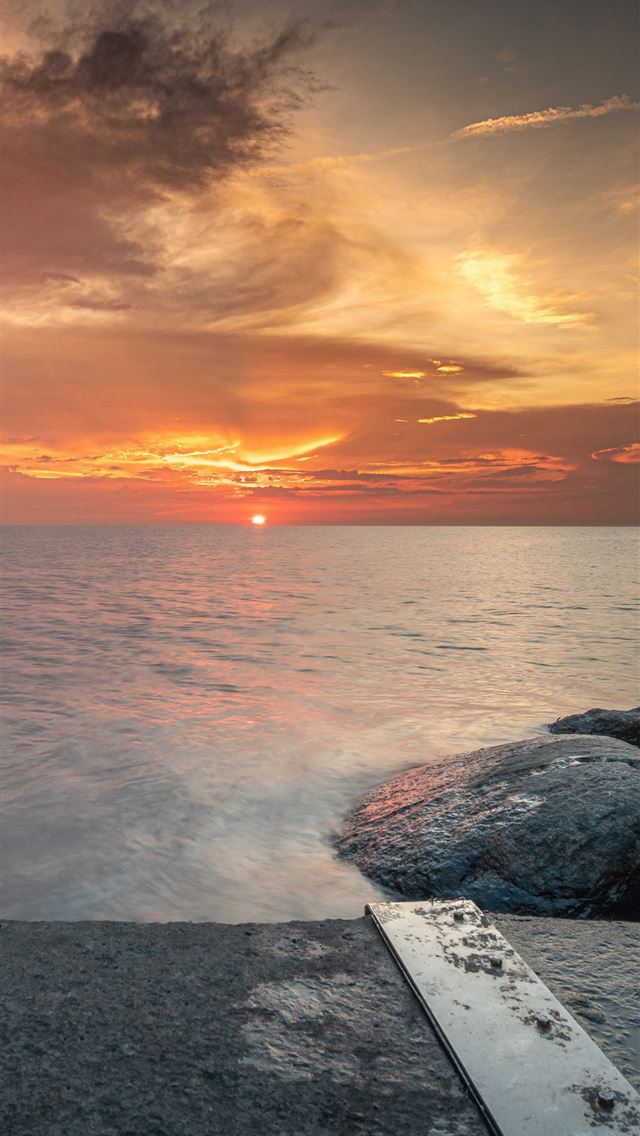 640x1136 landscape sea coast 8k - sea iPhone Wallpaper