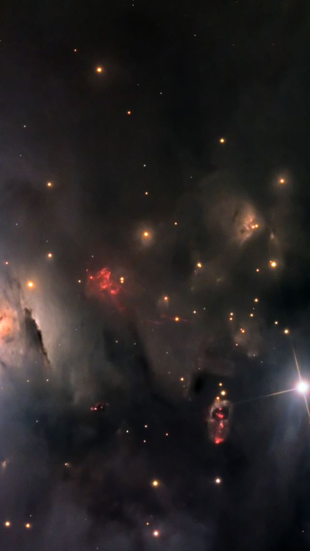 640x1136 Nebula - circle iPhone Wallpaper