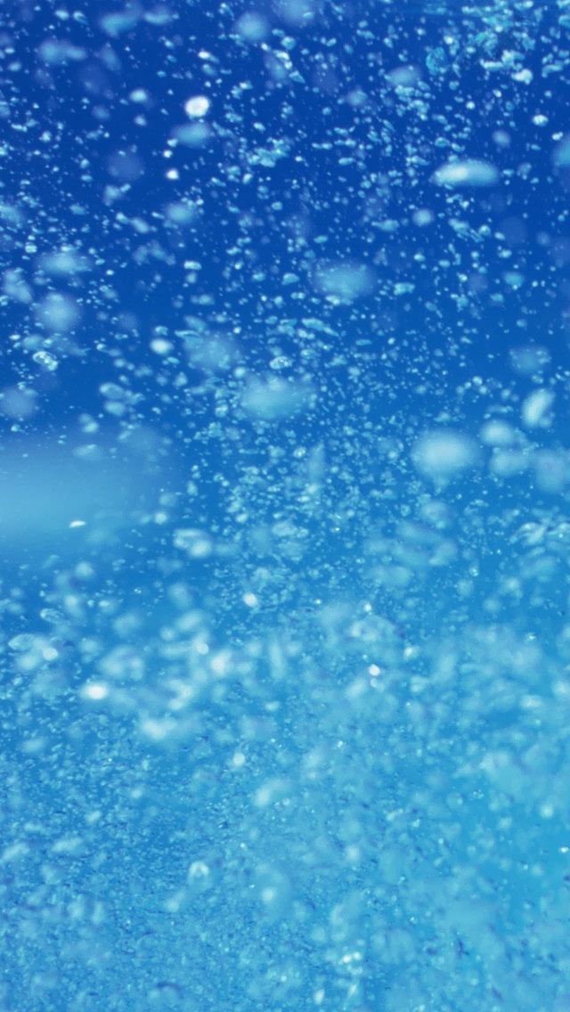 640x1136 Air In Water - bubble iPhone Wallpaper