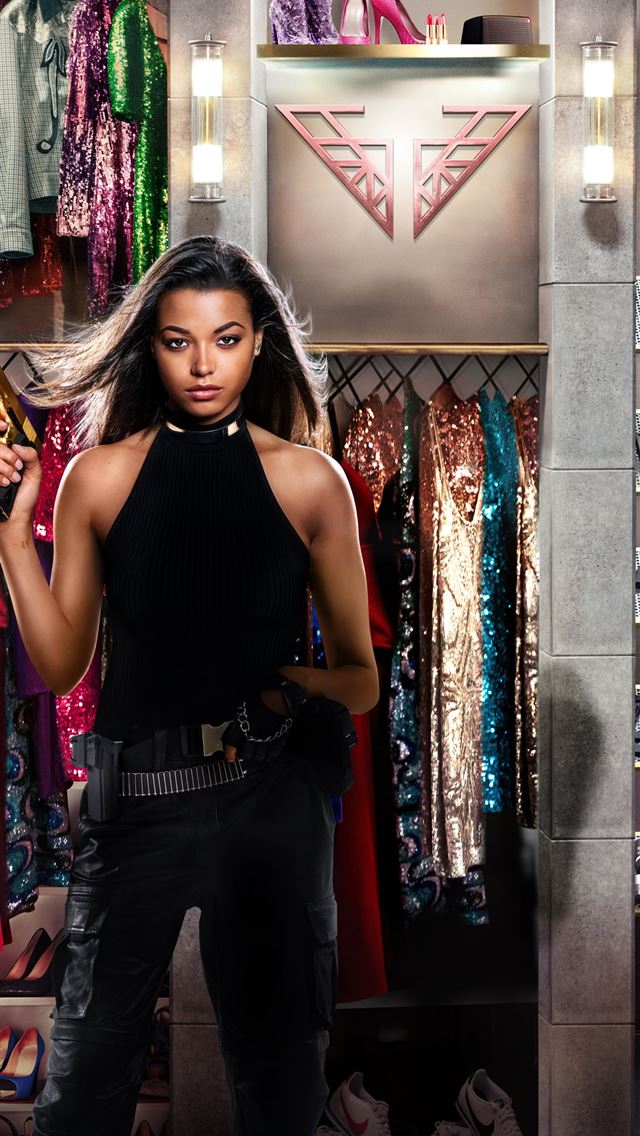 640x1136 jane kano in charlies angels 8k 2019 - 2019 movies iPhone Wallpaper