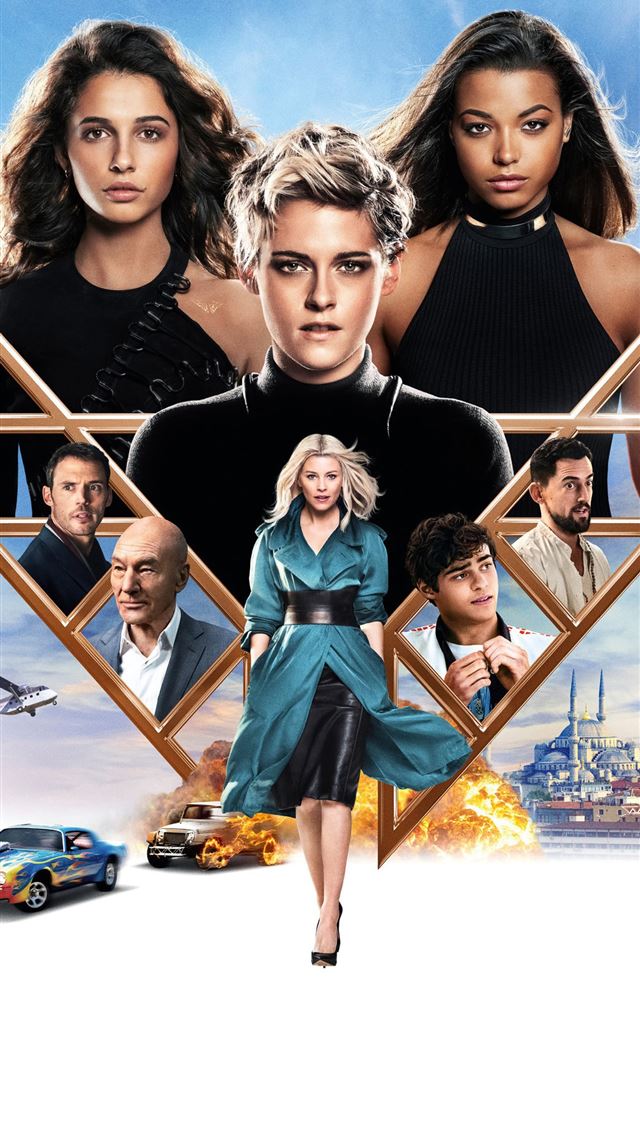 640x1136 charlies angels 2019 4k movie - 2019 movies iPhone Wallpaper
