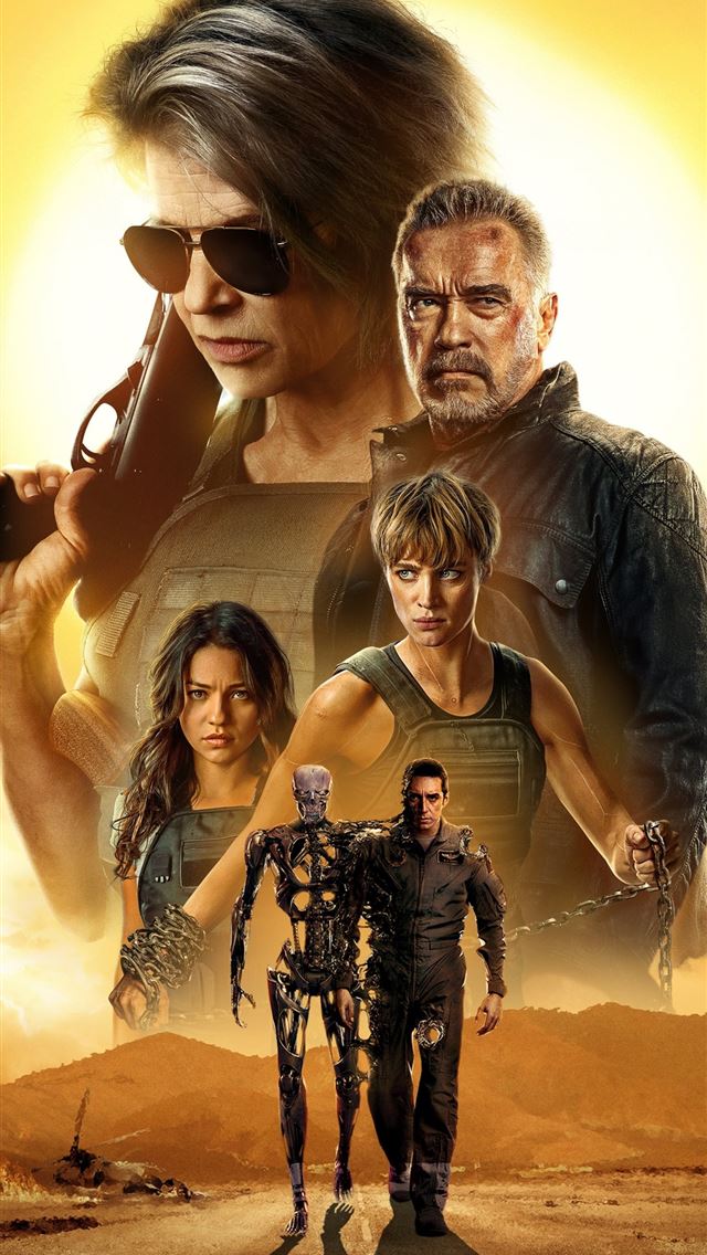 640x1136 terminator dark fate 8k 2020 - 8k iPhone Wallpaper
