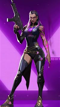 reyna valorant 4k wallpaper
