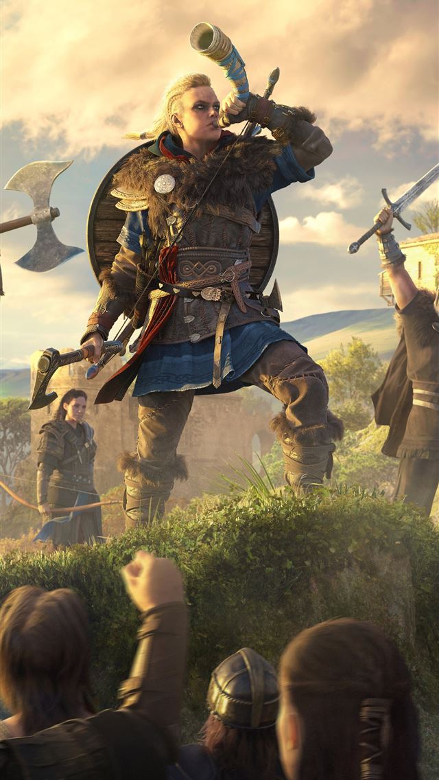 640x1136 assassins creed valhalla 12k game - pc games iPhone Wallpaper
