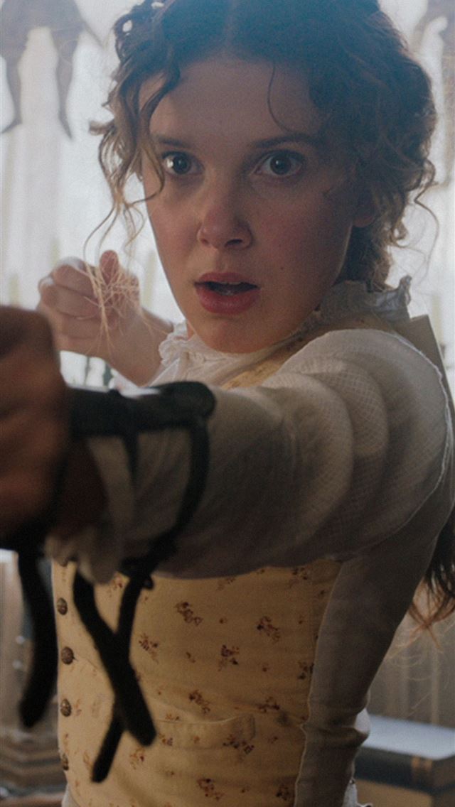 640x1136 enola holmes - netflix iPhone Wallpaper