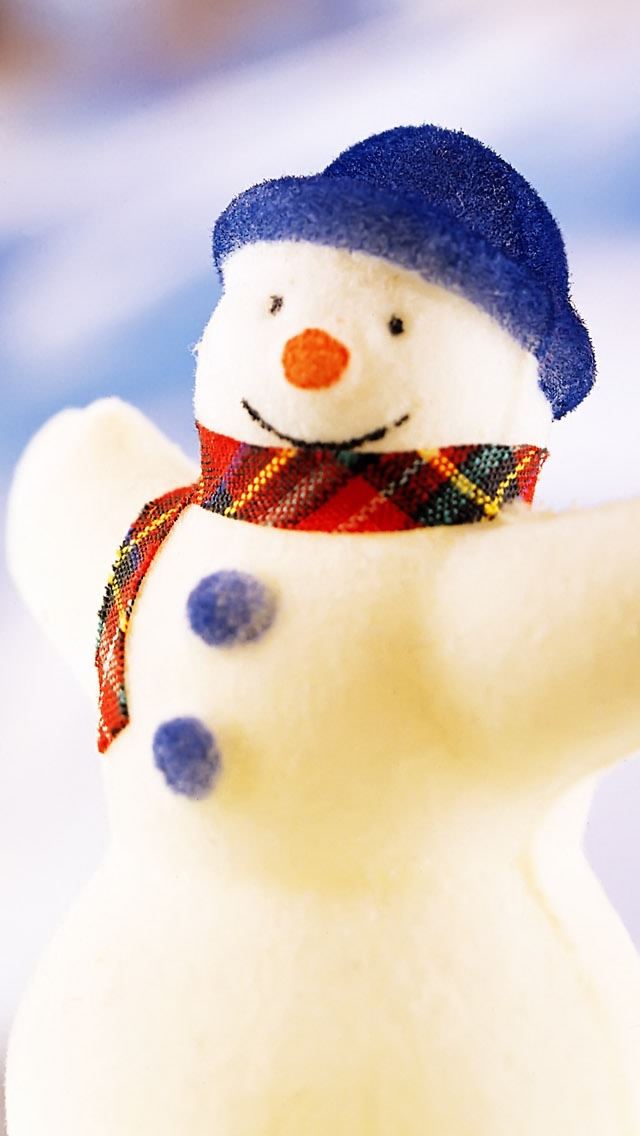 640x1136 Snowman Toy 2 -  iPhone Wallpaper