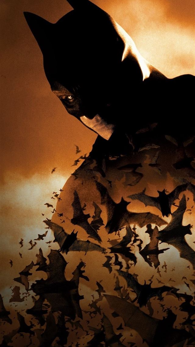 batman begins 4k poster iPhone wallpaper 