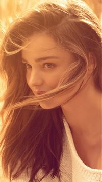 miranda kerr hair in face 4k wallpaper