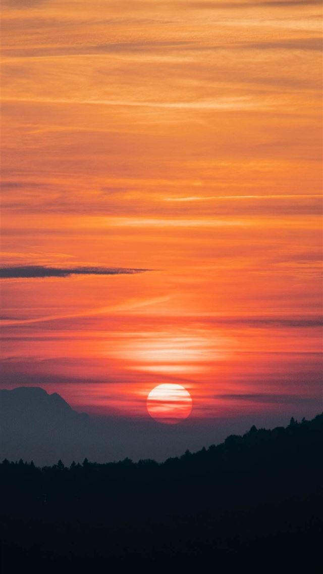 640x1136 sunset 4k -  iPhone Wallpaper
