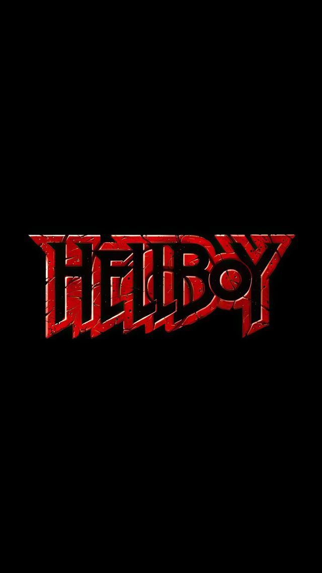 640x1136 hellboy logo 4k - hellboy iPhone Wallpaper